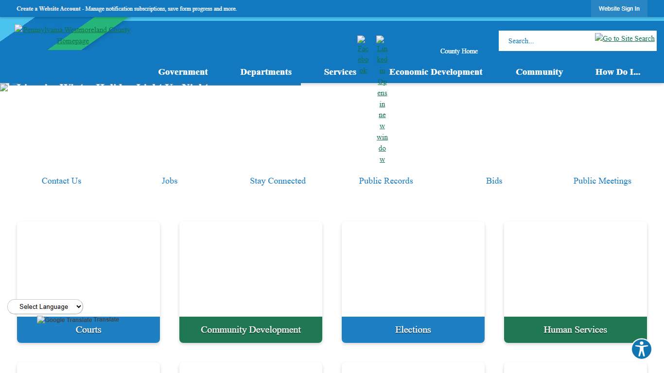 Westmoreland County, PA - Official Website Official Website
